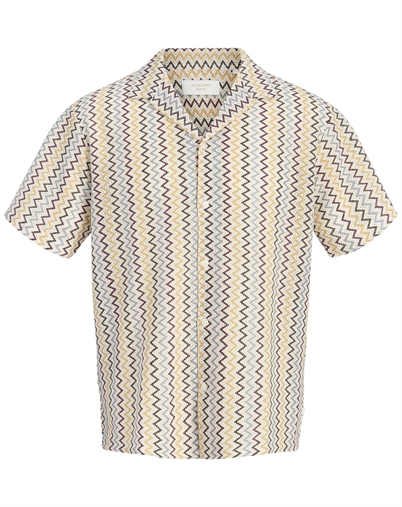 Jack & Jones Junior - JORMontauk Crochet T-Shirt - Snow White